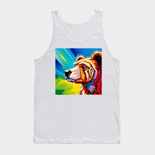 Teddy on Safari Tank Top